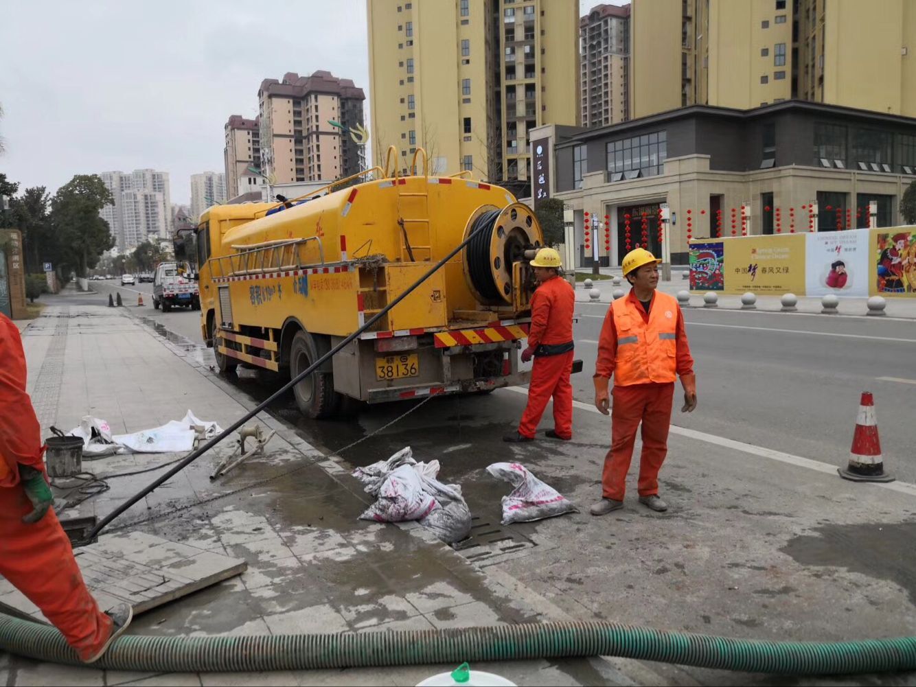 沧源排污管道清淤-管道清洗